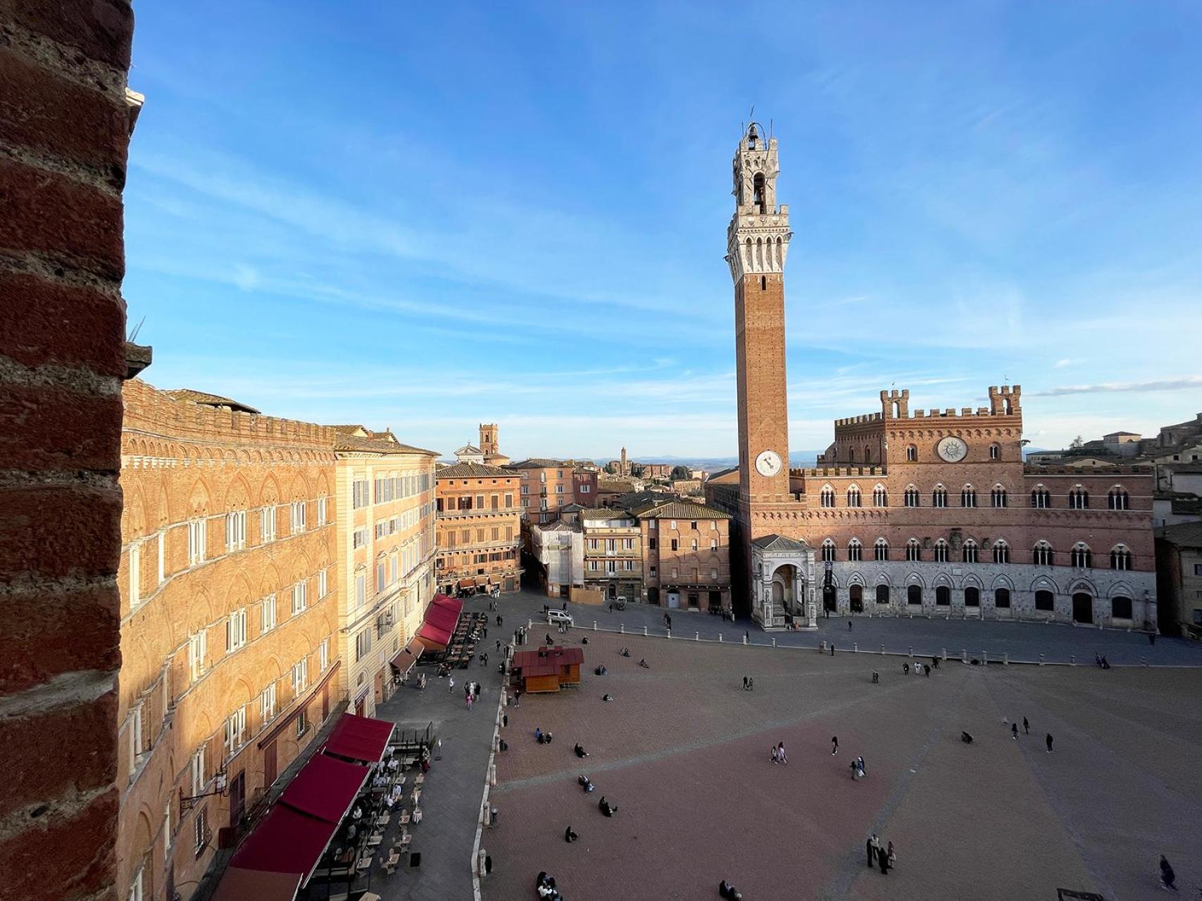 Ferienwohnung Il Campo 8: Piazza Del Campo Siena Exterior foto