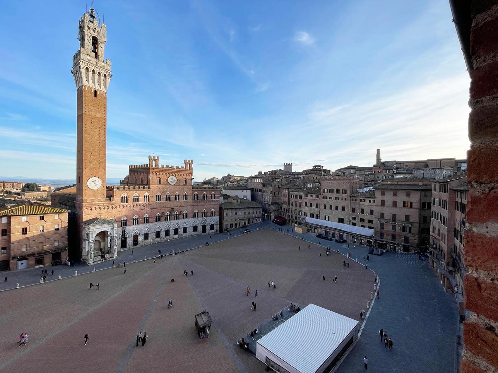 Ferienwohnung Il Campo 8: Piazza Del Campo Siena Exterior foto